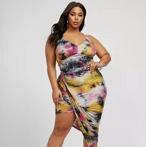 Two piece set top and skirt